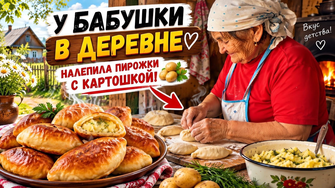 БАБУШКА НАПЕКЛА ПИРОЖКОВ / ТЕПЕРЬ У БАБУШКИ ЕСТЬ ГОРЯЧАЯ ВОДА УСТАНОВИЛ БОЛЛЕР / МАШИНА СЛОМАЛАСЬ