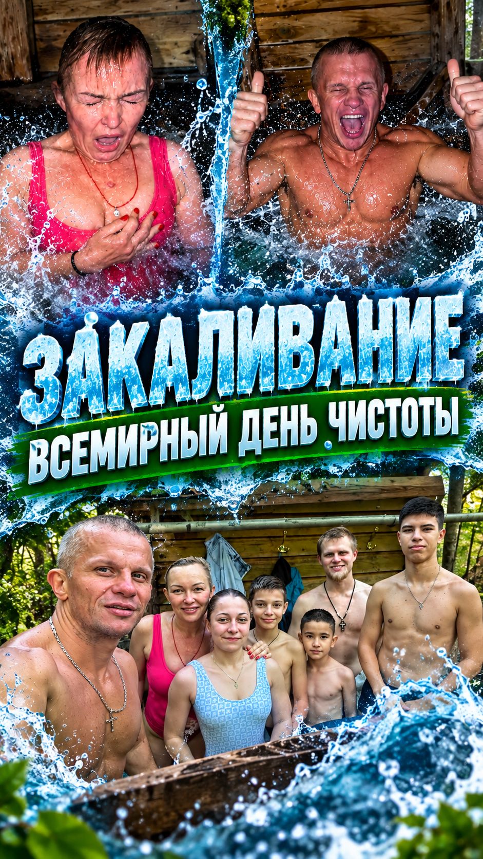 Закаливание холодной водой
