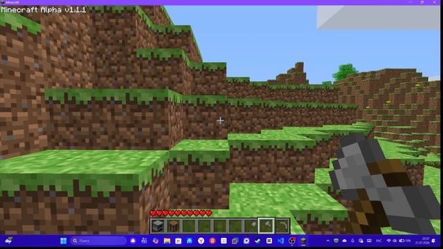 Minecraft Alpha 1.1.1 (секретная версия) - слишком много багов.