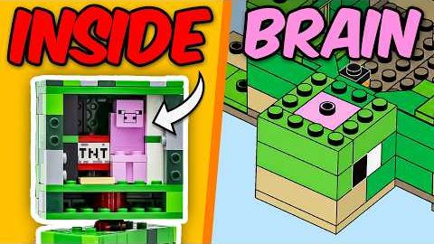 178 пасхалок в ЛЕГО Minecraft!