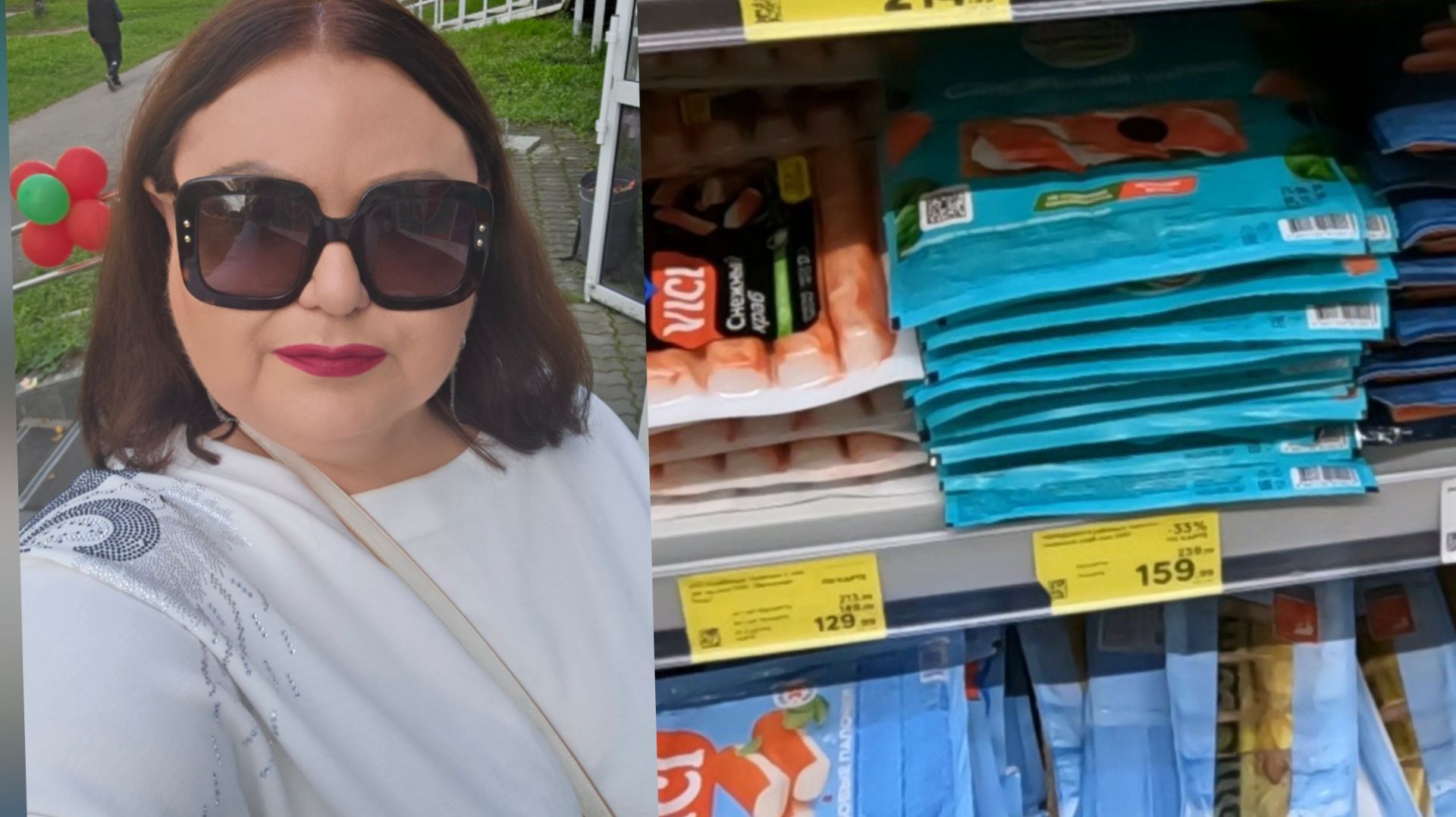 Пошла за фаршем, купила рыбу 🤭 пойдёмте прогуляемся со мной в магазин 🛍 Обзор цен и витрины 🙂