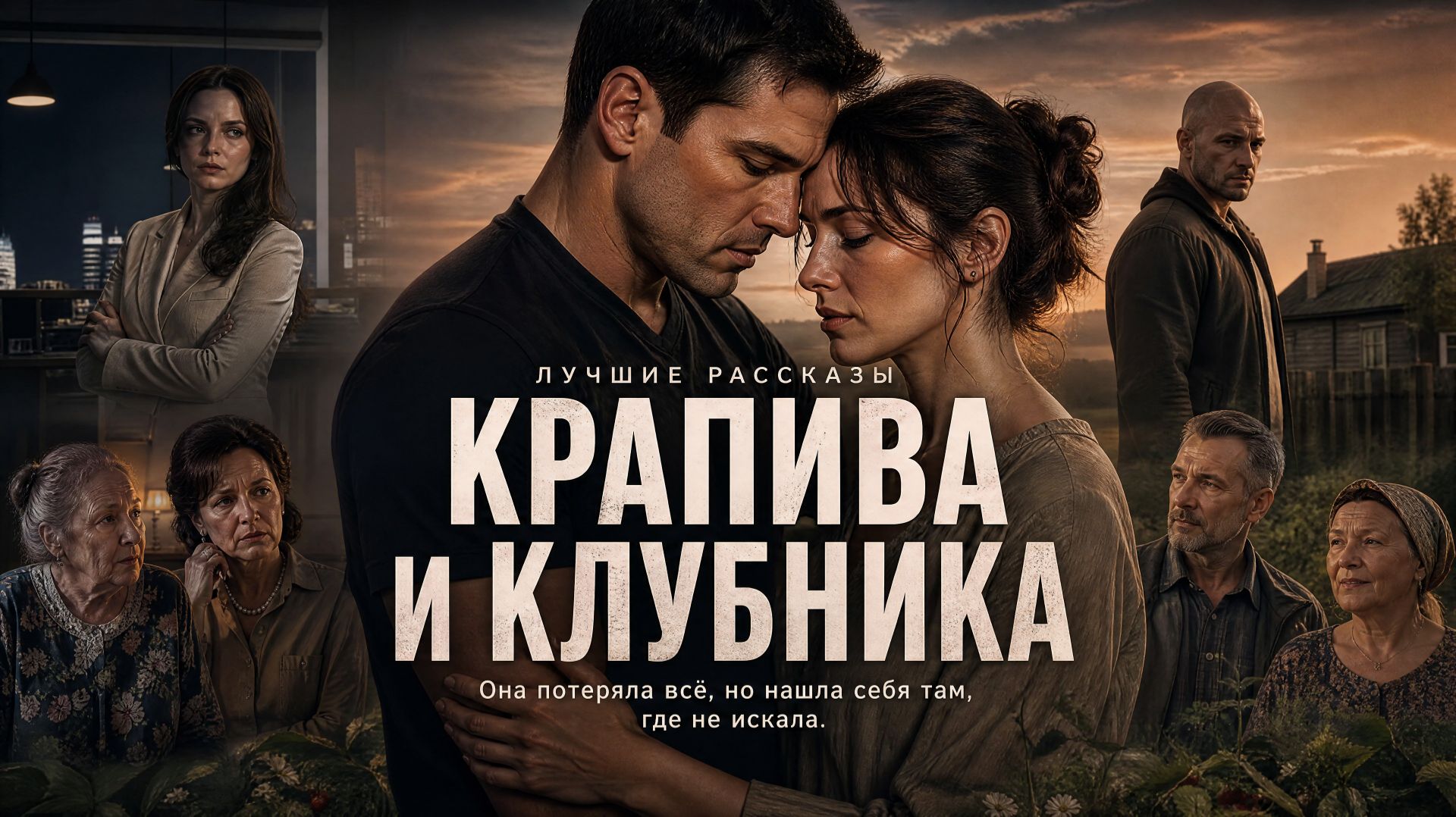 «КРАПИВА И КЛУБНИКА» Она потеряла всё, но нашла себя там, где не искала. Слушать аудио рассказы