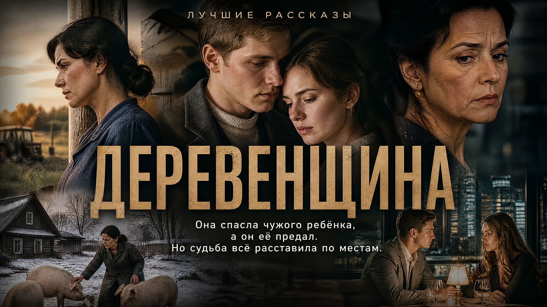 «ДЕРЕВЕНЩИНА»  Она спасла чужого ребёнка, а он её предал. Слушать новые аудиорассказы