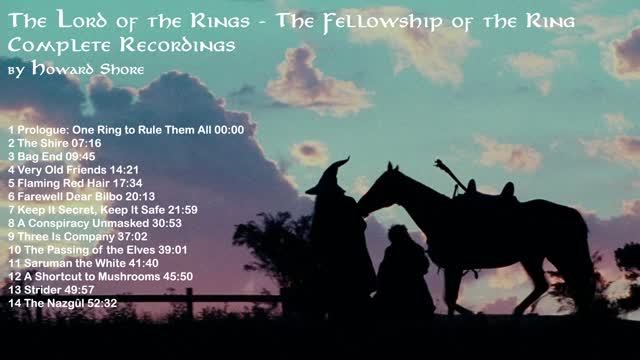 Властелин Колец: Братство Кольца. Полный Саундтрек. LoTR: TFoTR. The Complete Recordings