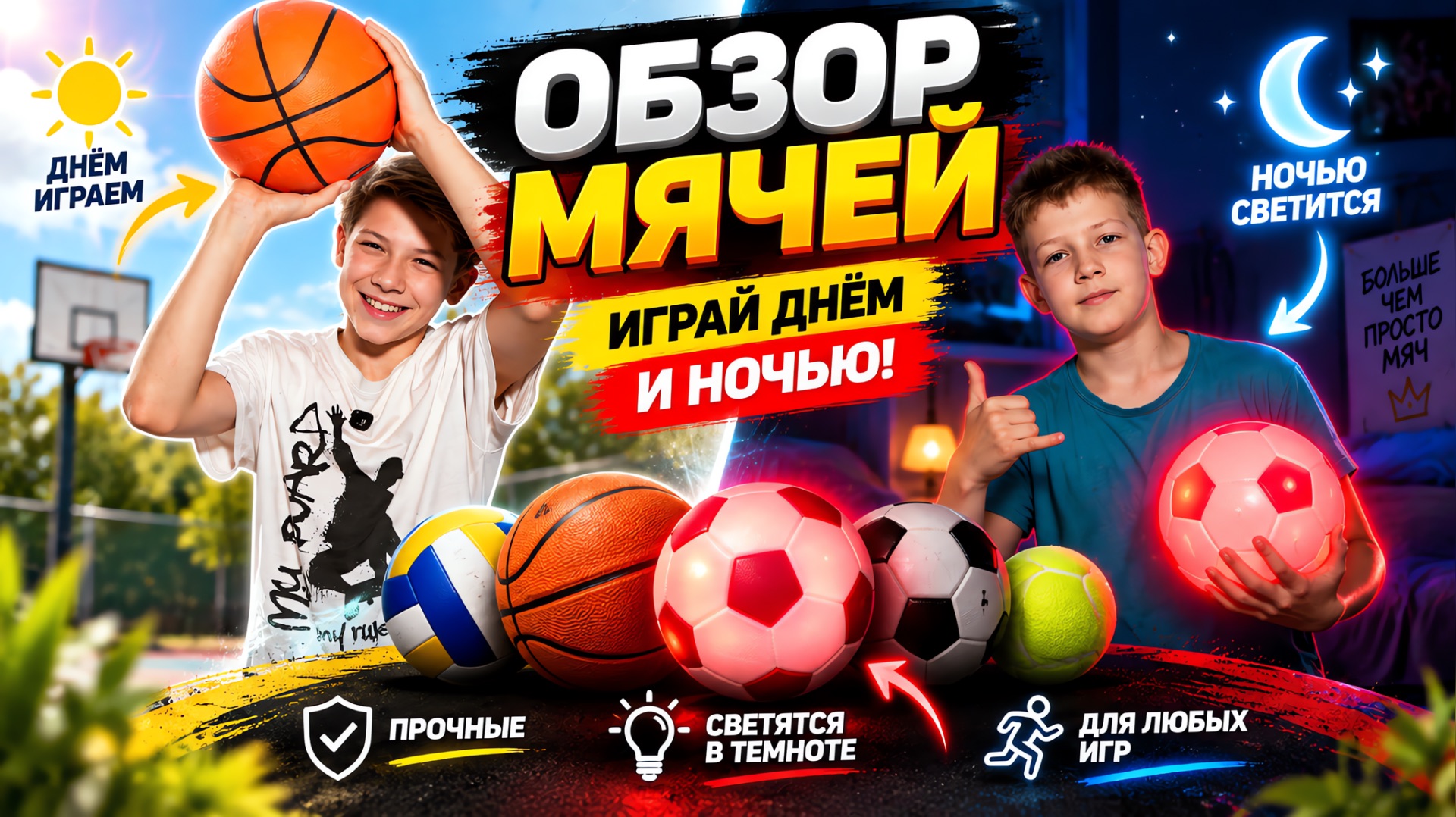 Обзор мячей