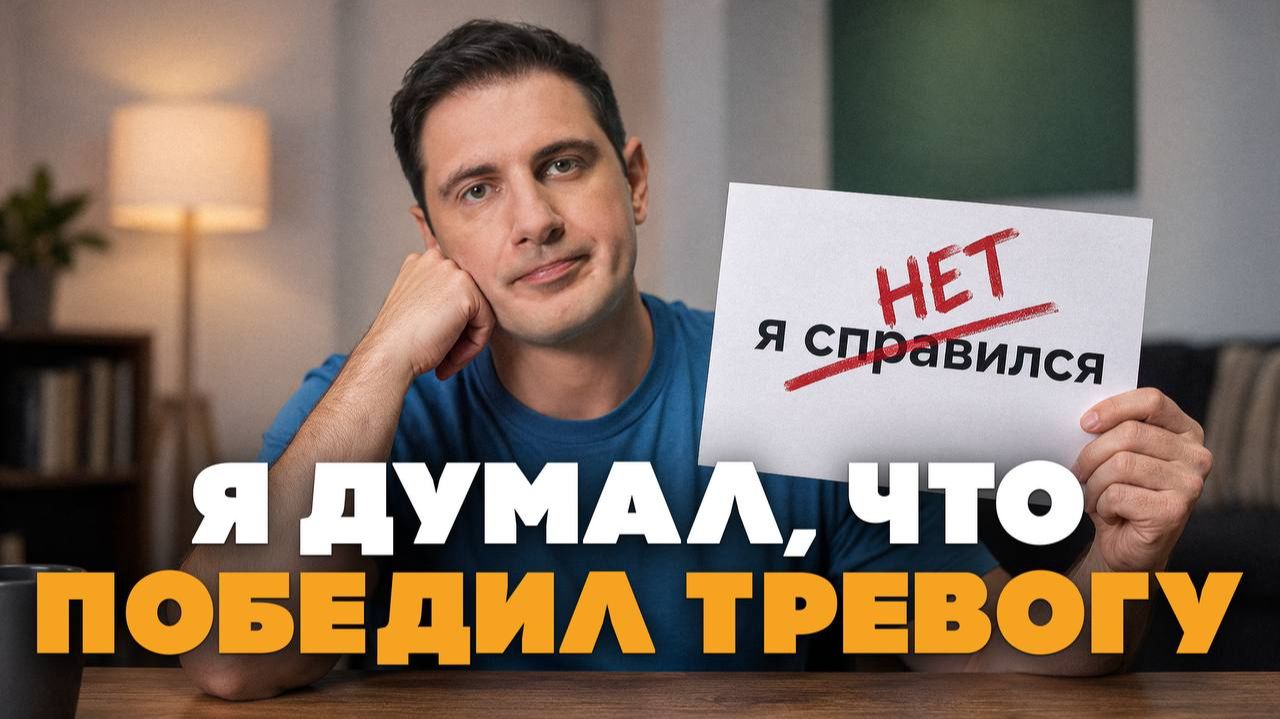 5 лет борьбы с тревогой за 13 минут