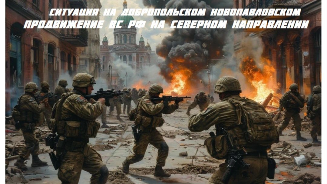 Новости СВО Сегодня-Ситуация на Добропольском Новопавловском Продвижение РФ на северном направлении