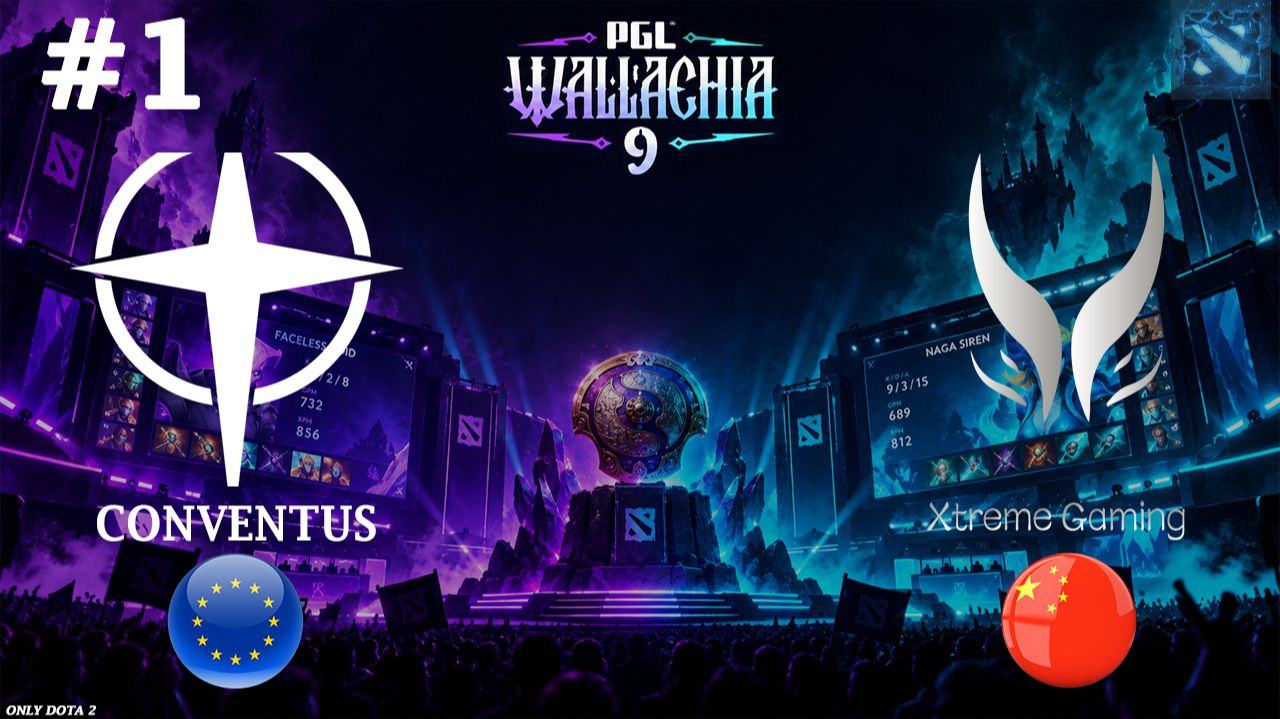 ПАНТОМЕМ ПРОТИВ КОРОЛЯ! | Conventus vs Xtreme Gaming #1 (BO3) PGL Wallachia S8