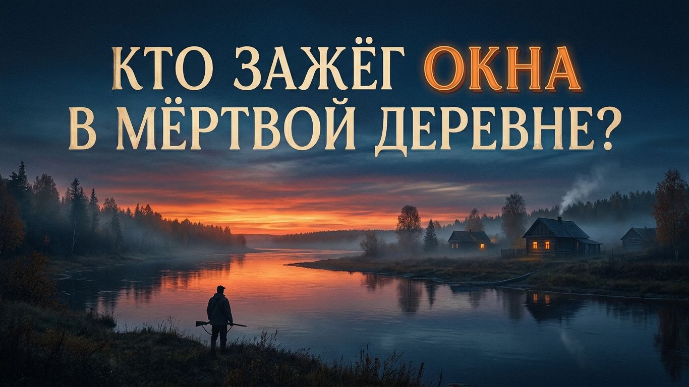 НОЧЬ В МЁРТВОЙ ДЕРЕВНЕ | Таёжный рассказ | аудиокниги