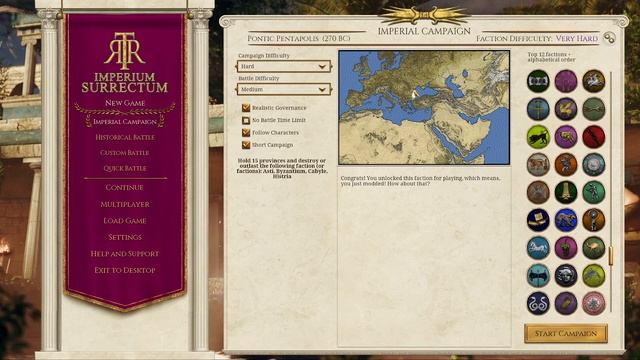 Total War: ROME REMASTERED Imperium Surrectum