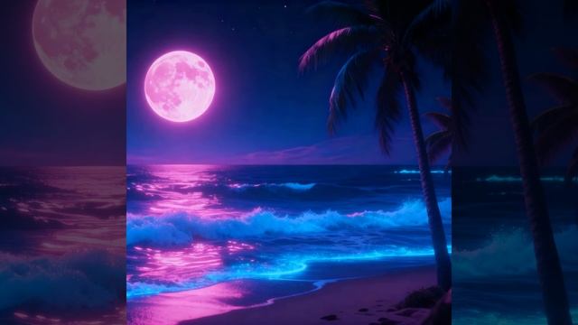 Synthwave Rider - Fires Of The Blue Night