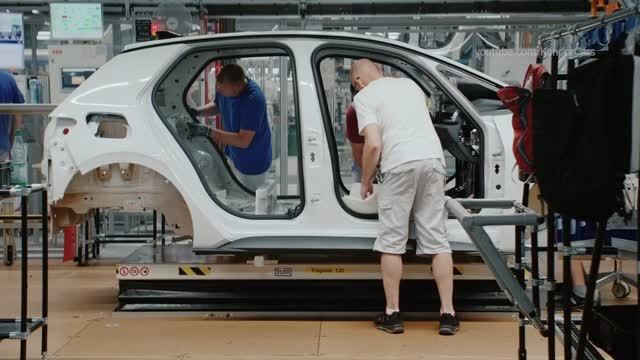 Производство Volkswagen ID3 Neo 2026 Цвиккау, Германия