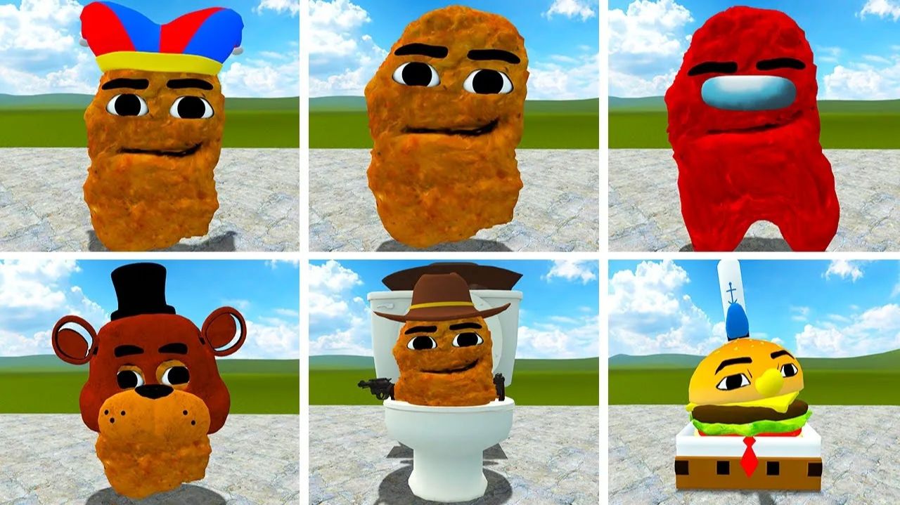 Мем GEGAGEDIGEDAGEDAGO в Garry's Mod!