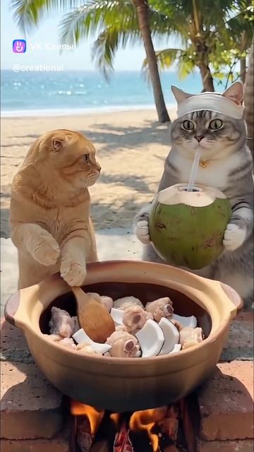 Готовим петуха по котейски 🐔