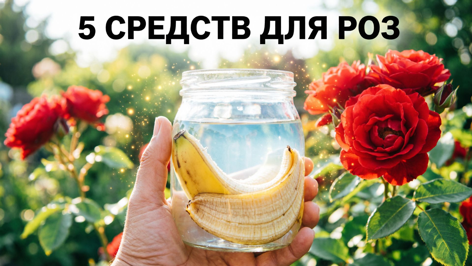 5 секретных ингредиентов для спасения увядающих роз 🌹