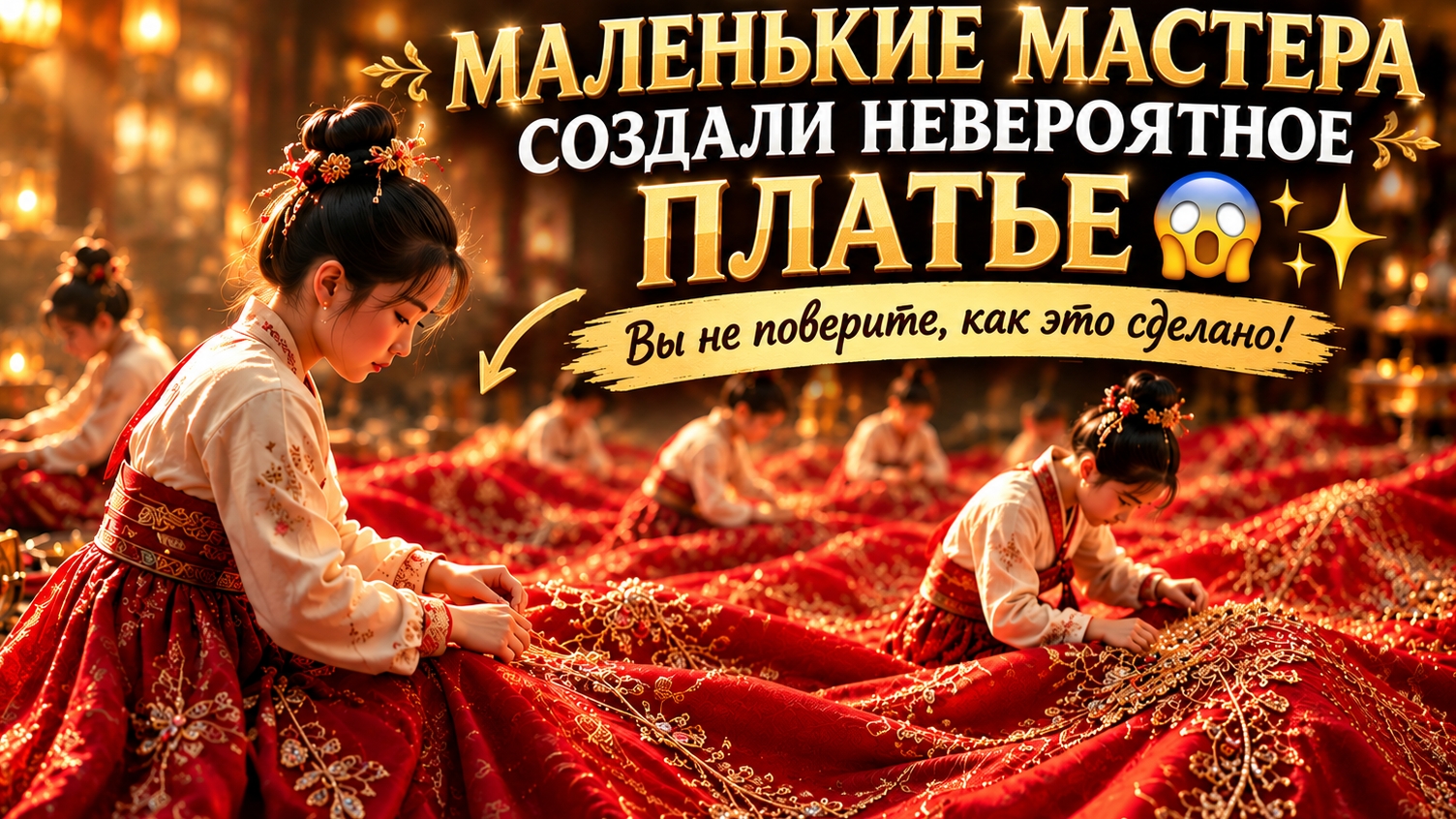 МАЛЕНЬКИЕ МАСТЕРА СОЗДАЛИ НЕВЕРОЯТНОЕ ПЛАТЬЕ 😱✨ Вы не поверите, как это сделано!
