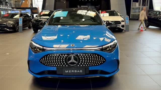 Mercedes CLA  2027 - Визуальный осмотр автомобиля .
