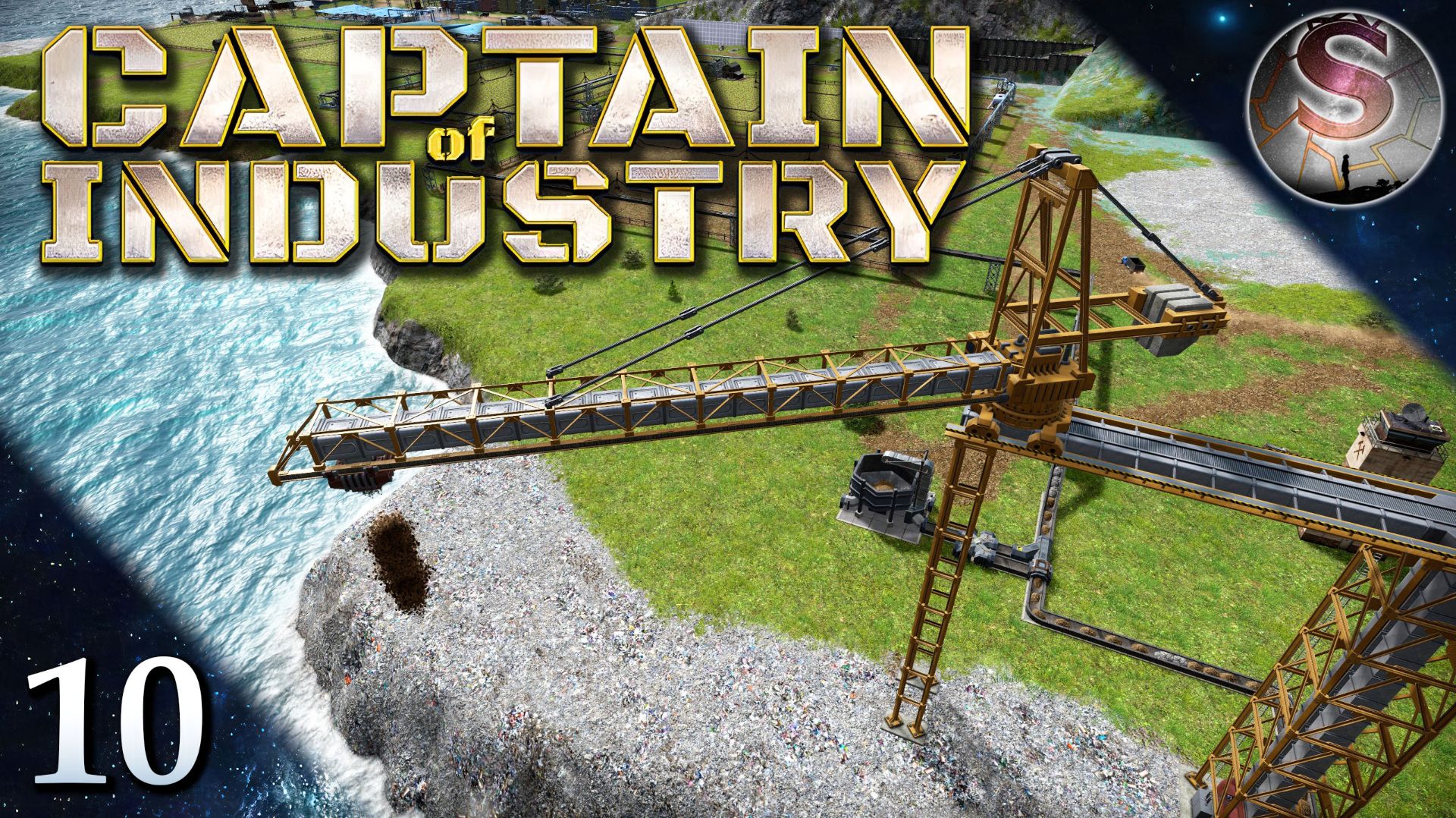 Captain Of Industry - Update 4 - 010 - Автоматический отвалообразователь и перестройка водопровода