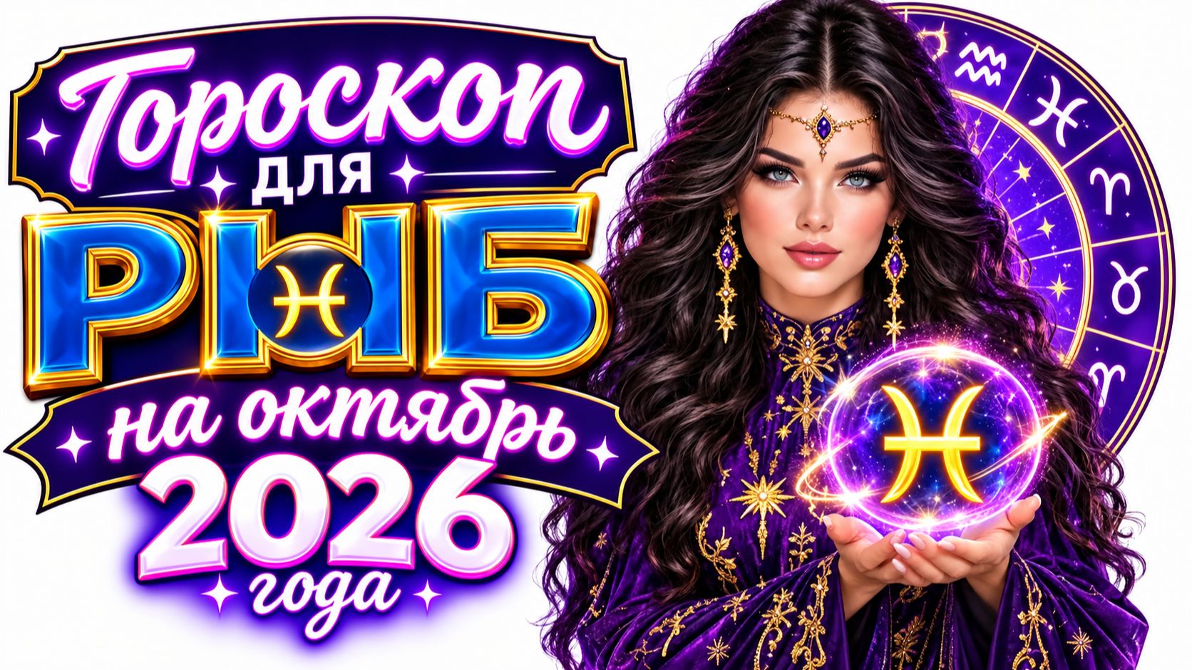 Гороскоп для РЫБ на октябрь 2026 года