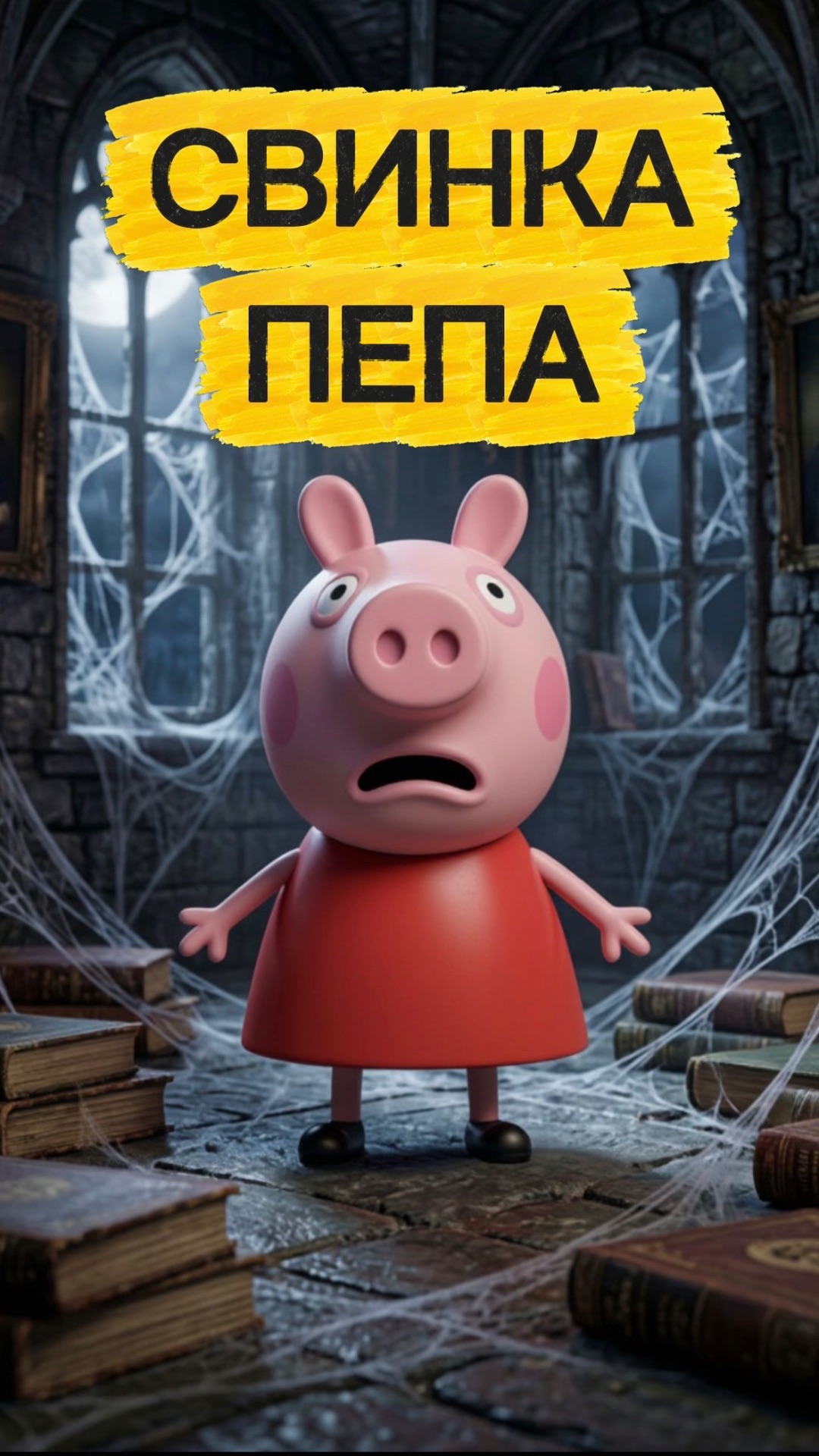 НЕВЕРОЯТНАЯ ПРАВДА О СВИНКЕ ПЕПЕ #кот #кошка #животные #ужасы #страшно #ужастик #свинкапепа