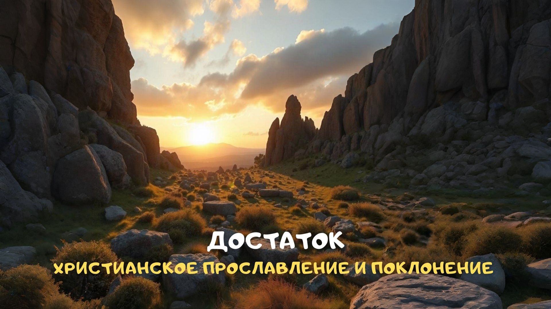 Достаток. Христианское прославление и поклонение