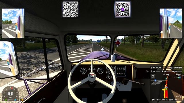 Euro Truck Simulator ®2 Магадан(RU) Валмиера (LV)