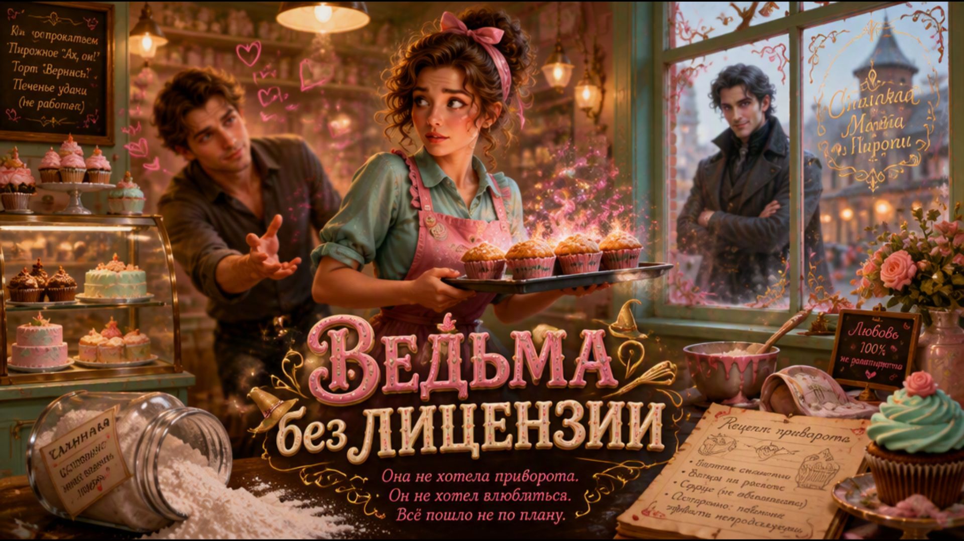 📖ПОЛНАЯ АУДИОКНИГА📖ВЕДЬМА БЕЗ ЛИЦЕНЗИИ🩵🌙ЛЮБОВНЫЕ ФЕНТЕЗИ🌙
