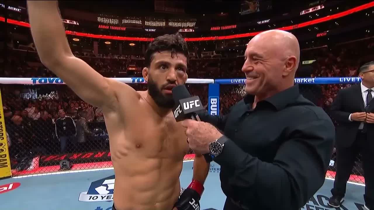 UFC 331: Арман Царукян - Слова после боя