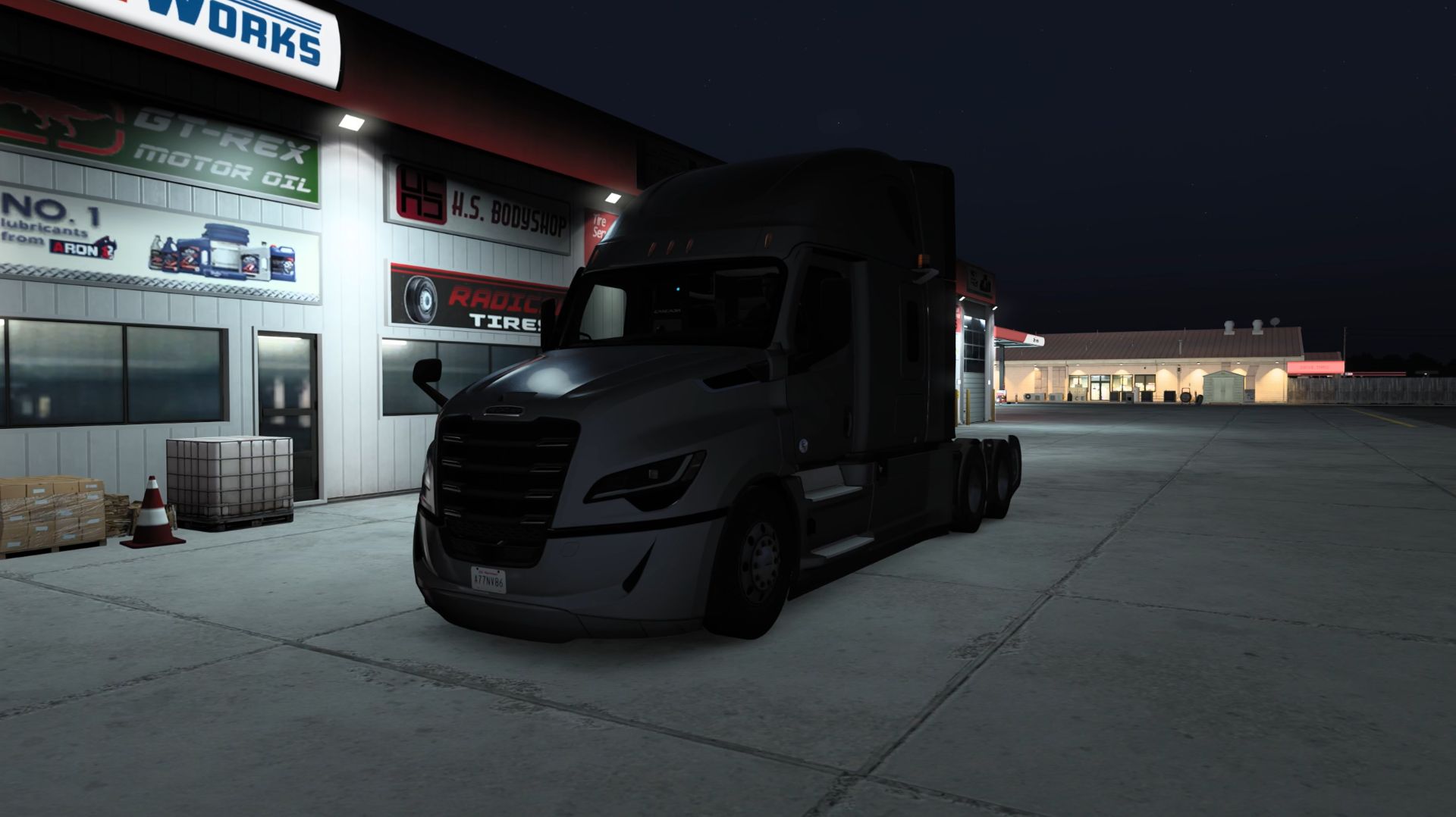 Звуки SFX_EVR_FREIGHTLINER_CASCADIA для ATS. Обновление