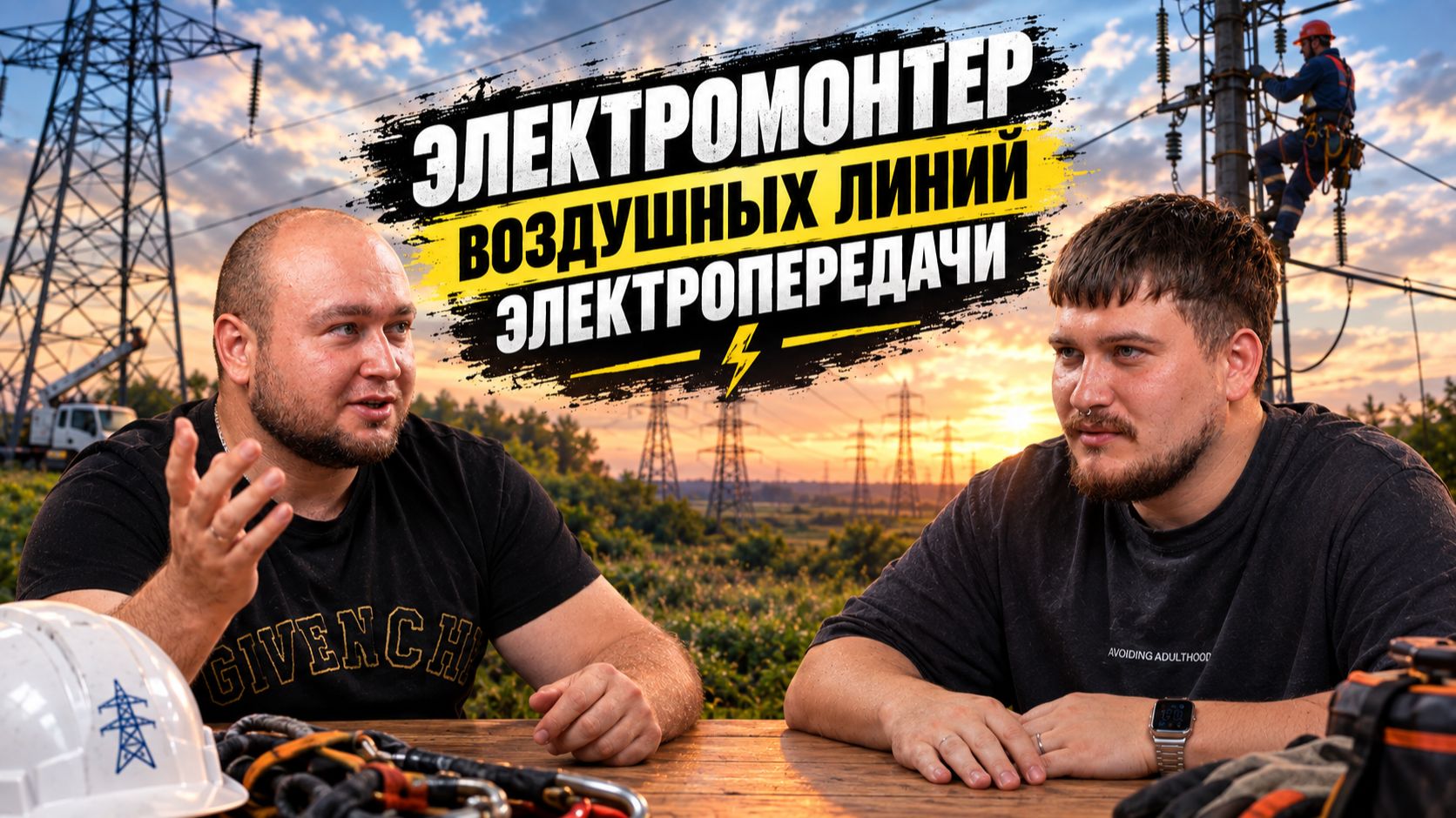Разговор с электромонтером воздушных линий электропередачи