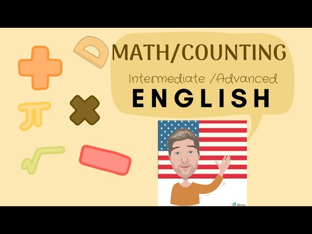 Counting & Math In ENGLISH #learnenglish
