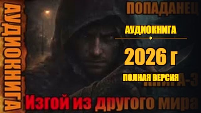 Изгой из другого мира Книга-3 Аудиокнига 2026 год #аудиокнига #аудиокниги #попа