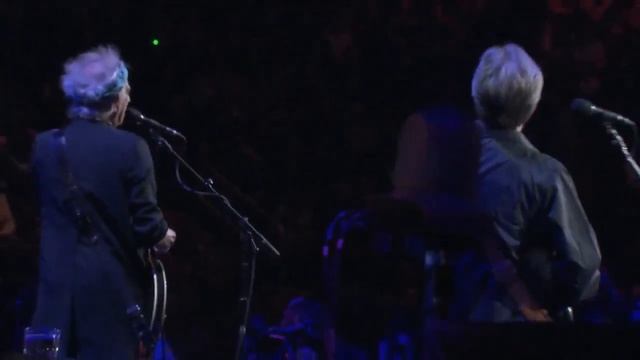 Keith Richards & Eric Clapton - Key To The Highway (2013)