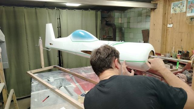 Изготовление Атлант F3A №4.