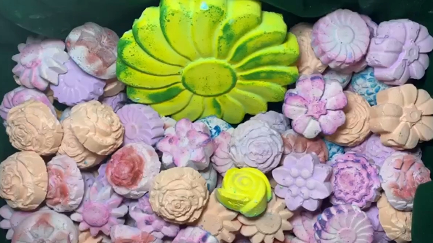 ASMR CRUSHING 🌼⚘ЦВЕТЫ из магнезии🌷