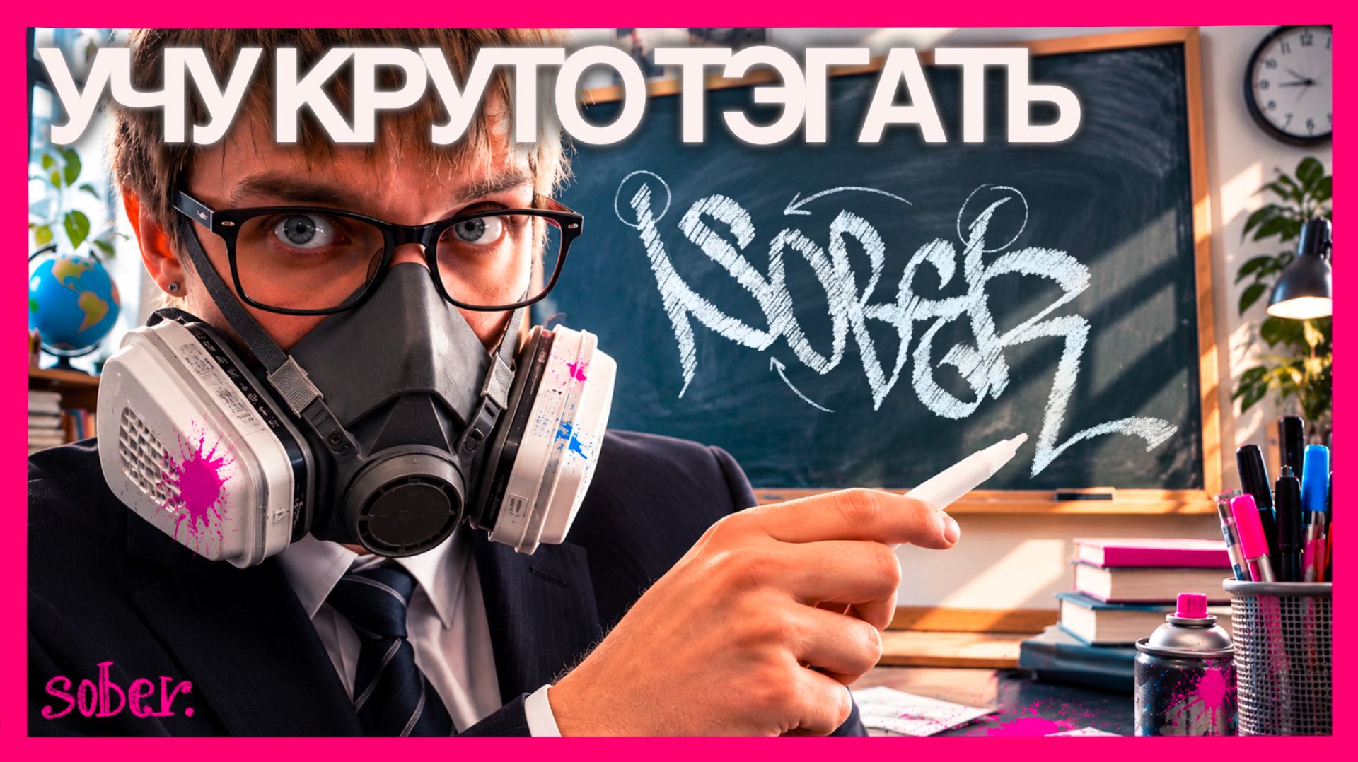 учимся рисовать граффити-буквы — ТЭГ: пишу имена подписчиков