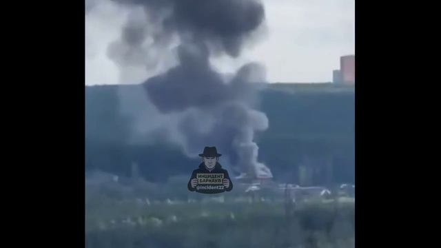 Пожар на станции Ползуново