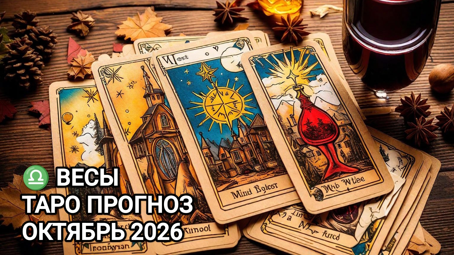 ♎ ВЕСЫ ✨ ТАРО ПРОГНОЗ 🍁 ОКТЯБРЬ 2026