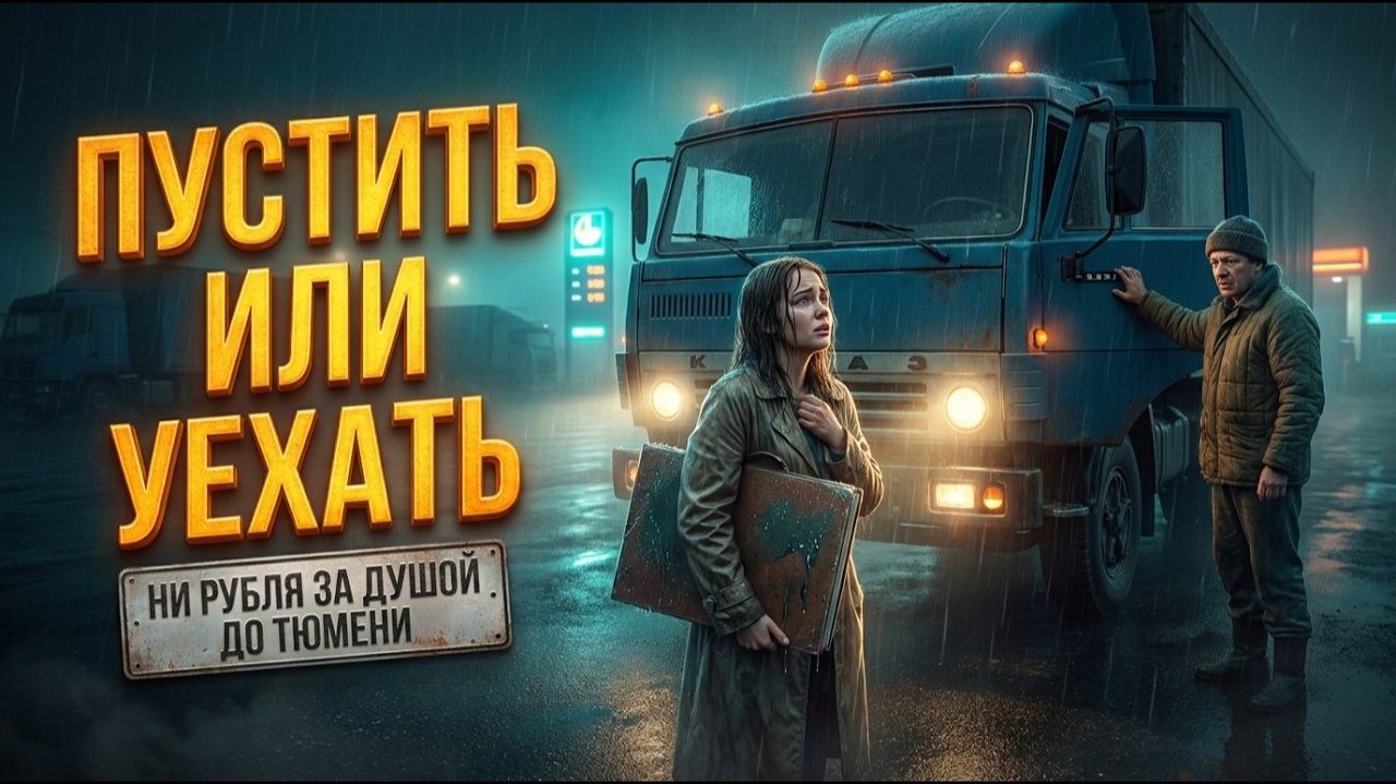 Дальний рейс | Подвёз таинственную попутчицу — а её портрет изменил всё…