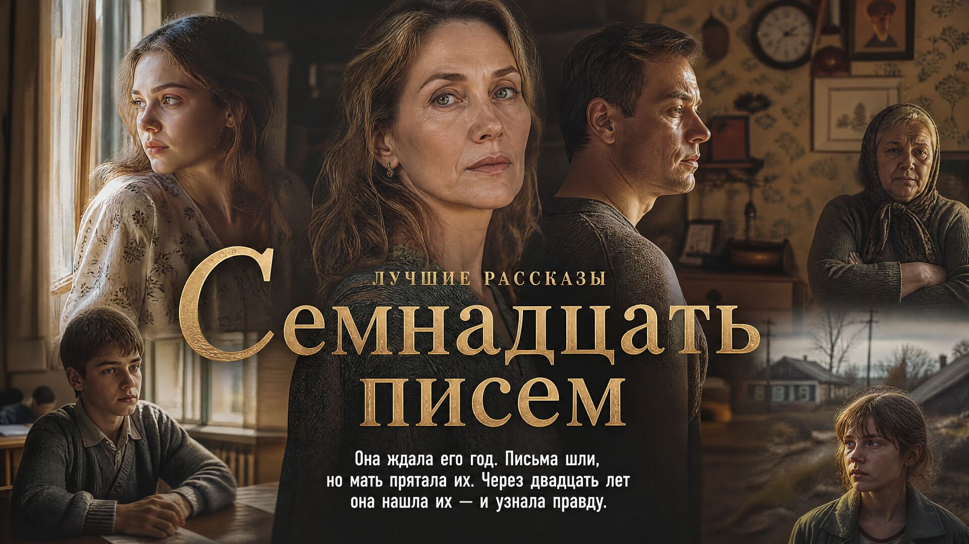 «СЕМНАДЦАТЬ ПИСЕМ» Она и не знала, что её предаст самый близкий человек. Слушать аудиорассказы.