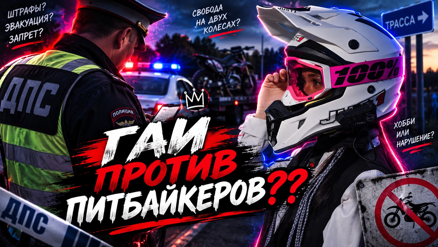 ⁣КАК ДОВЕЗТИ ПИТБАЙК ИЗ ГАРАЖА НА ТРАССУ БЕЗ ПРАВ?