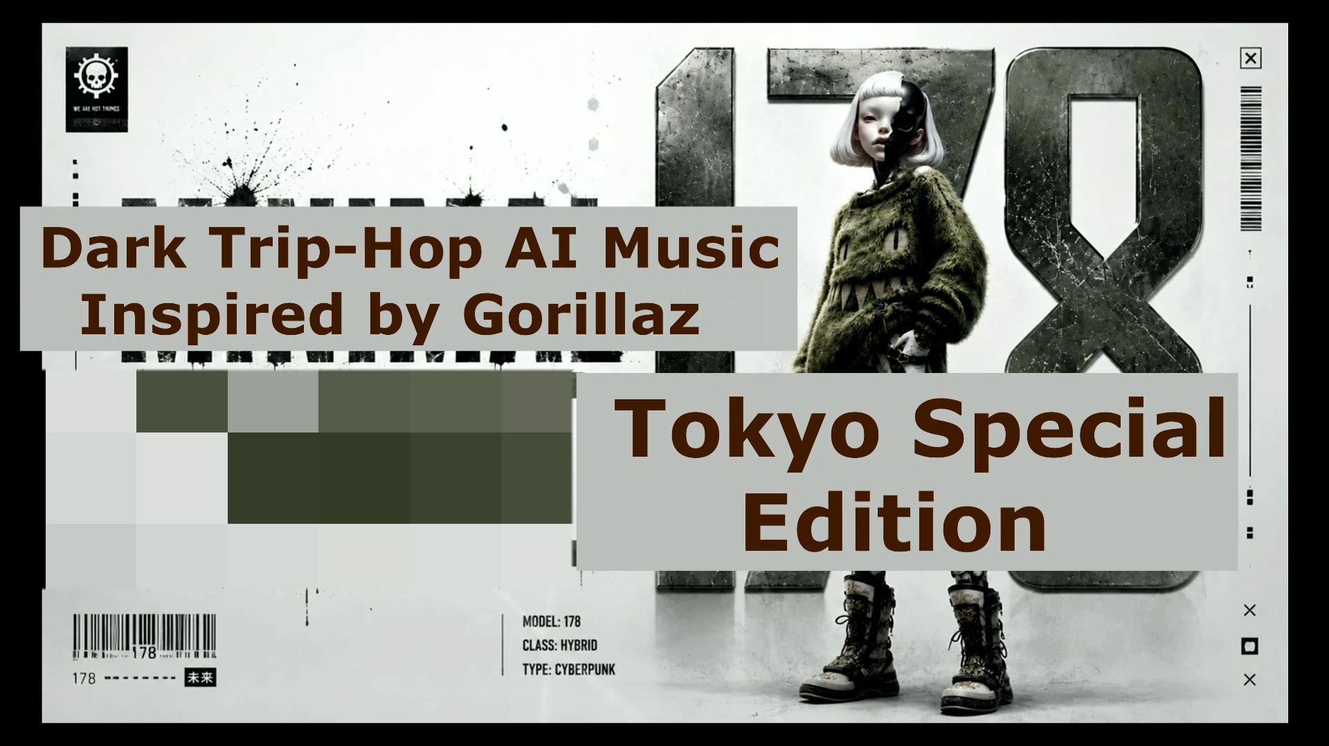 Dark Trip-Hop AI Music Inspired By Gorillaz Tokyo Special Edition