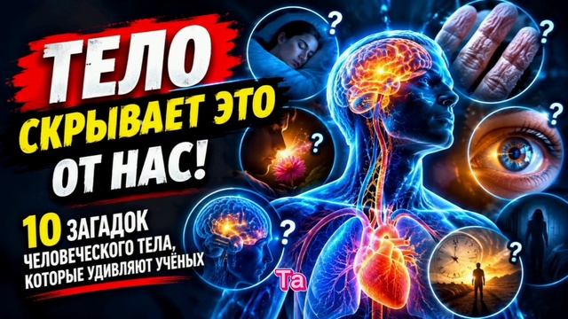 10 загадок человеческого тела, которые удивляют учёных.