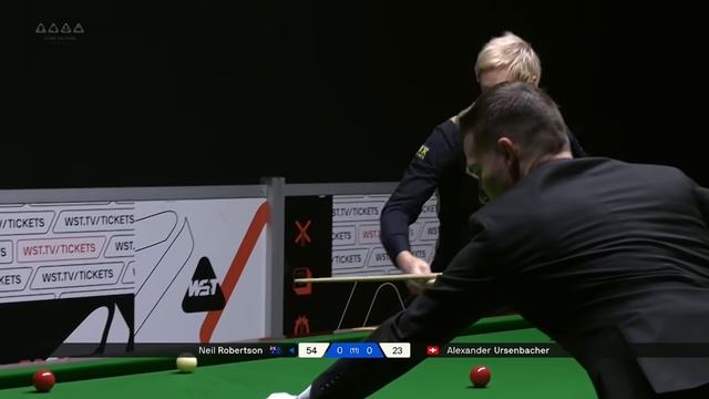Снукер..Нил Робертсон против Александра Урсенбахера | Квалификация International Champio.