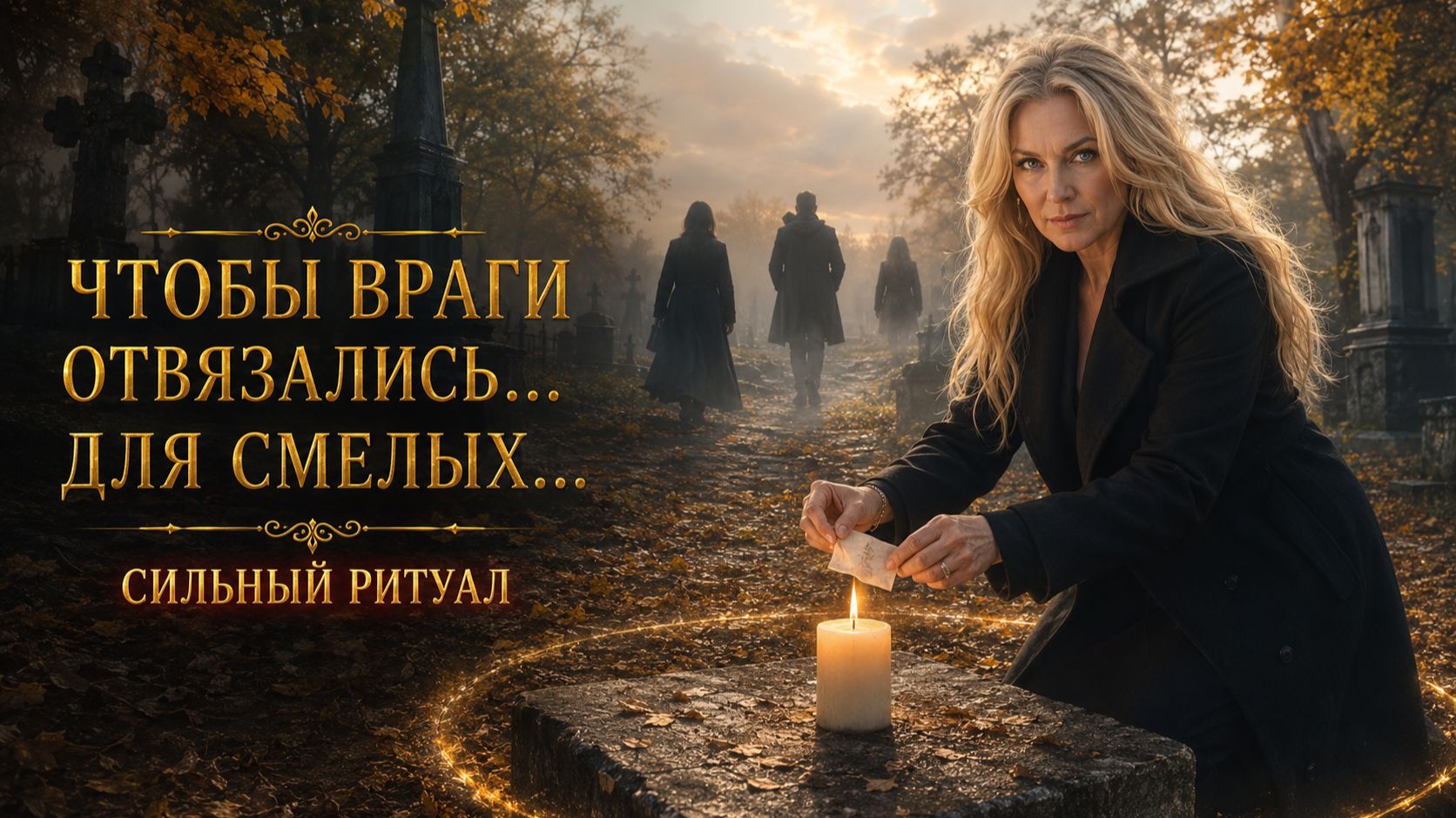 ЧТОБЫ ВРАГИ ОТВЯЗАЛИСЬ…СИЛЬНЫЙ РИТУАЛ  ДЛЯ СМЕЛЫХ…