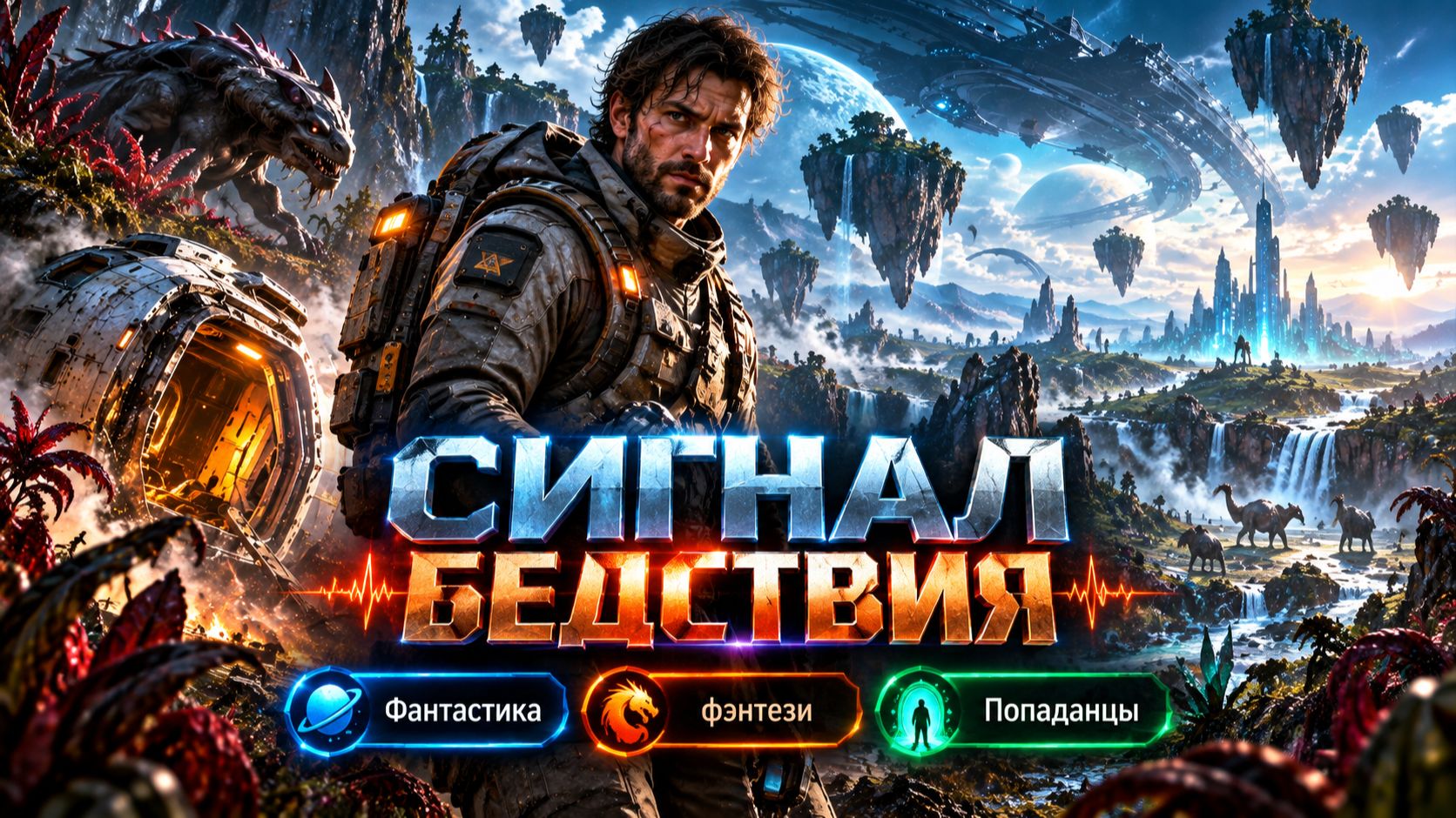 СИГНАЛ БЕДСТВИЯ | КНИГА 1 ЧАСТЬ 1 из 2 | ПОПАДАНЦЫ | АУДИОКНИГА | ФАНТАСТИКА | ПРИКЛЮЧЕНИЯ