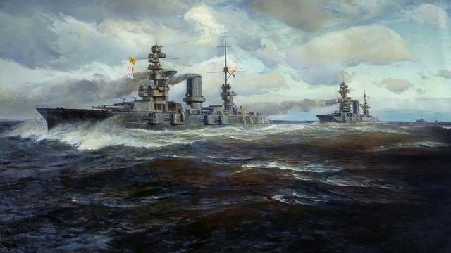 Ожившие полотна (78). Манёвры Краснознаменного Балтийского флота.