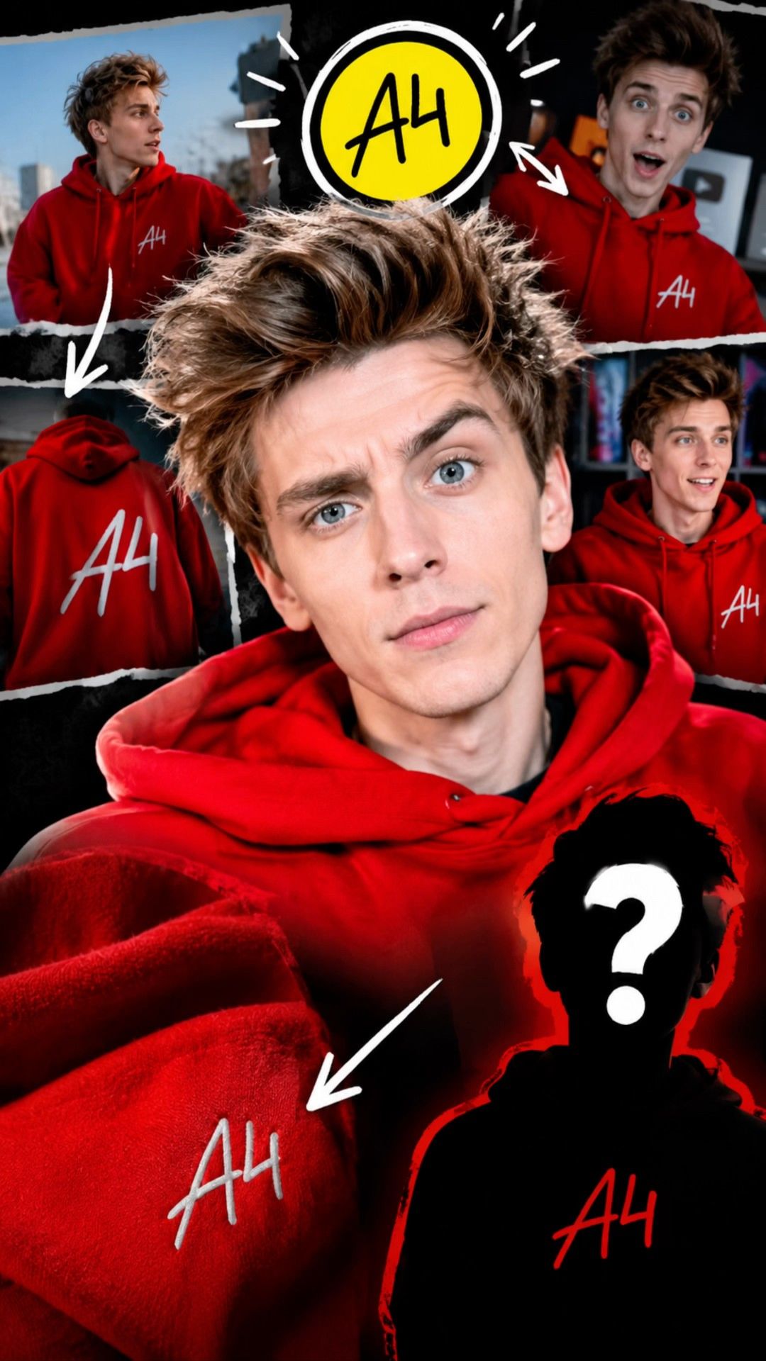 А4 всегда носит красное? 😳