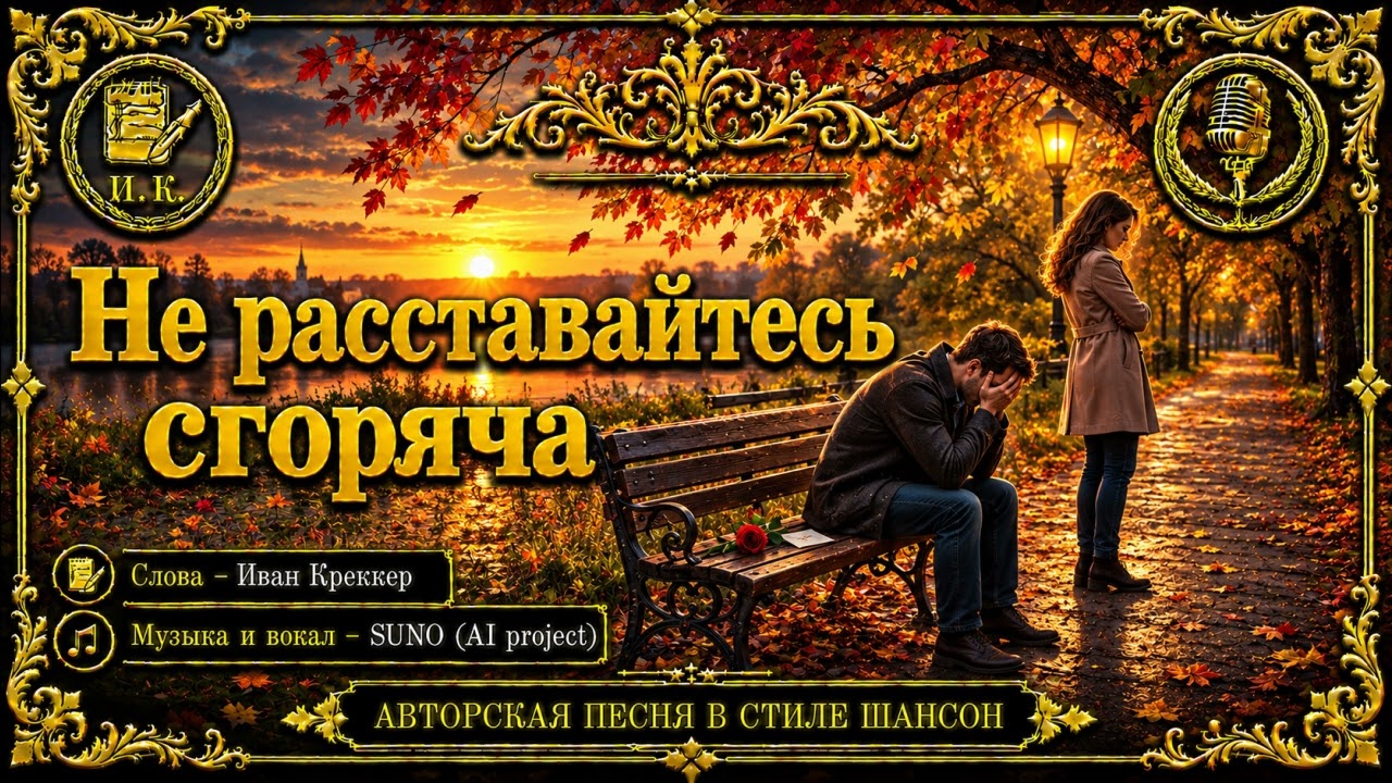 Иван Креккер песня Не расставайтесь сгоряча