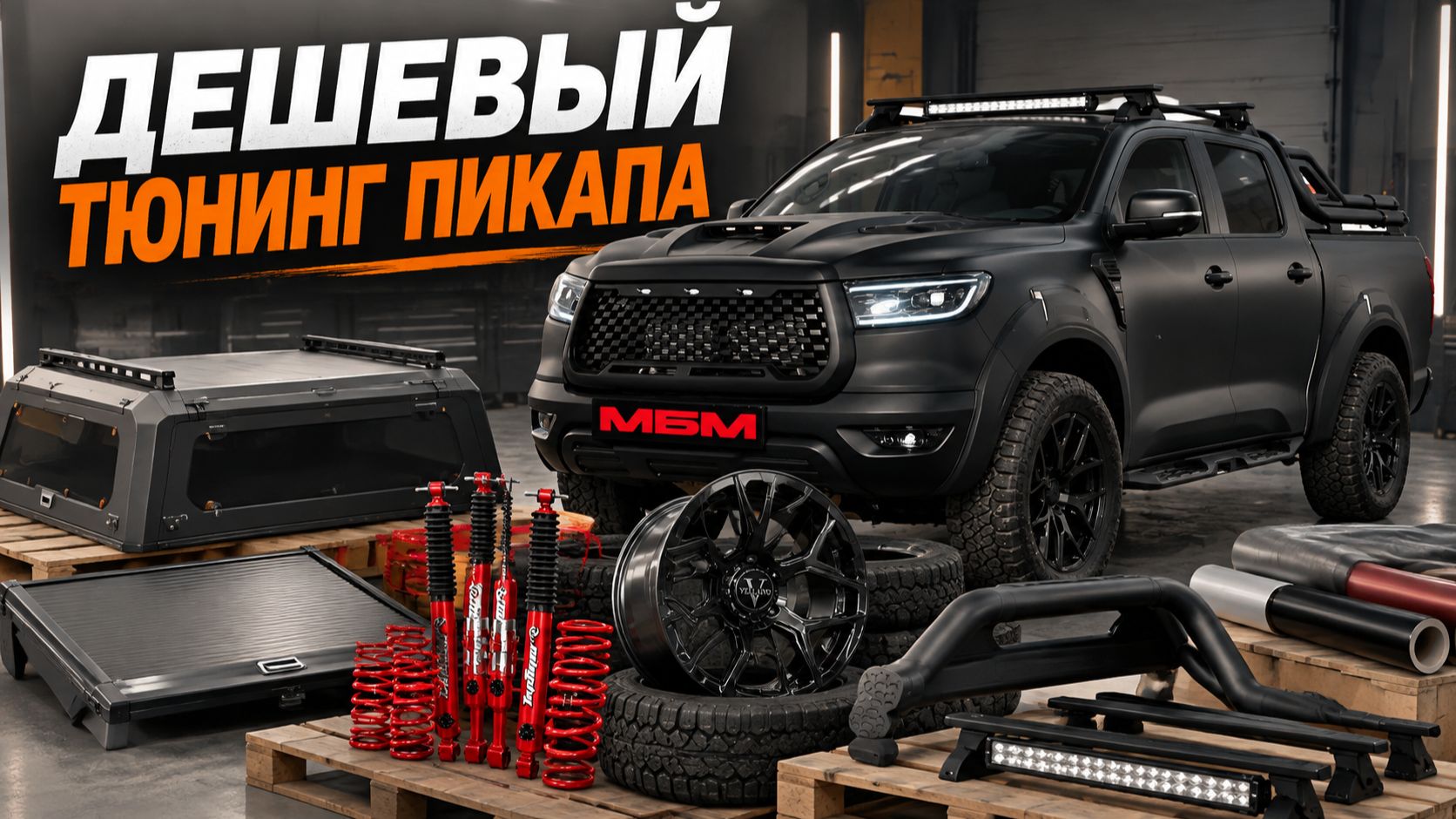 Самый ДЕШЕВЫЙ НАБОР ТЮНИНГА НА ВАШ ПИКАП // Базовый минимум доработок